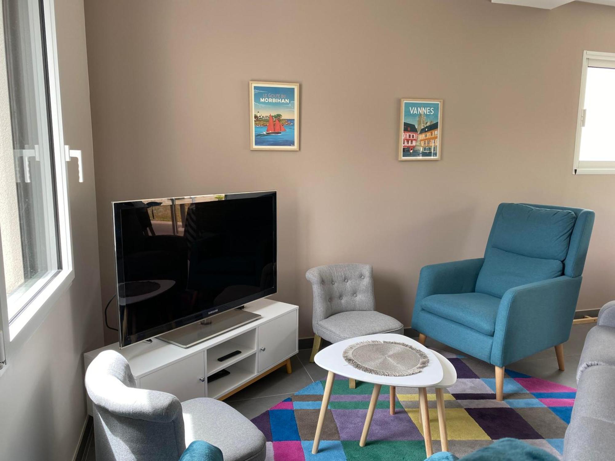 Maison De Vacances A Sarzeau A 5 Min De La Plage A Pieds Екстериор снимка
